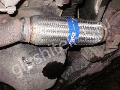 Замена гофры Ford Fiesta Mk4